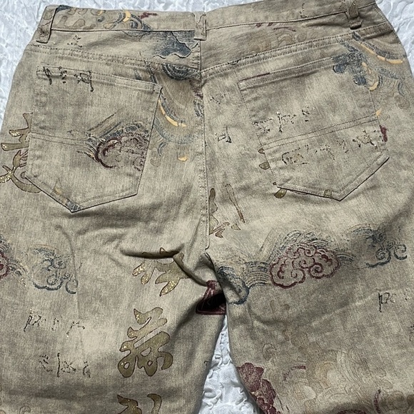 CHICOS DESIGN ART TO WEAR WOMENS JEANS SIZE S - Picture 8 of 8